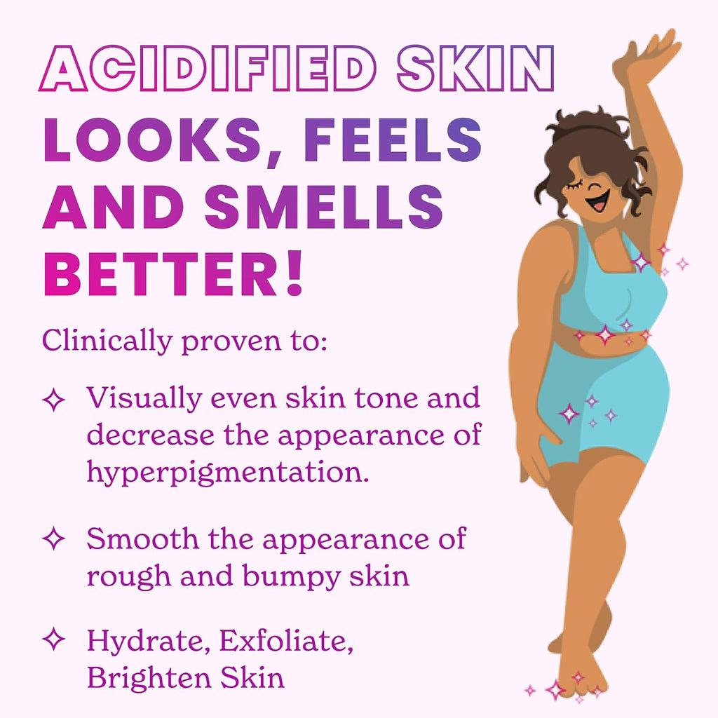 Lume Acidified Body Cream - Smooth Appearance of Rough. Bumpy Skin