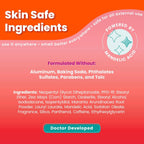 Lume Whole Body Deodorant - Smooth Solid Stick - 72 Hour Odor Control - Aluminum Free. Baking Soda Free and Skin Loving - 2.6 Ounce (Pack of 3) (Peony Rose)