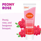 Lume Whole Body Deodorant - Invisible Cream Tube - 72 Hour Odor Control - Aluminum Free. Baking Soda Free. Skin Safe - 3.0 ounce (Peony Rose)