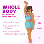 Lume Whole Body Deodorant - Invisible Cream Tube - 72 Hour Odor Control - Doctor Developed - Aluminum Free. Baking Soda Free and Skin Loving - 3.0 Ounce (Vanilla Bliss)