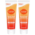 Lume Whole Body Deodorant - Invisible Cream Tube - 72 Hour Odor Control - Aluminum Free. Baking Soda Free. Skin Safe - 3.0 ounce (Pack of 2) (Clean Tangerine)