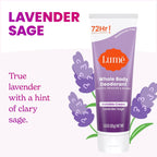 Lume Whole Body Deodorant - Invisible Cream Tube - 72 Hour Odor Control - Aluminum Free. Baking Soda Free. Skin Safe - 3.0 ounce (Pack of 2) (Lavender Sage)