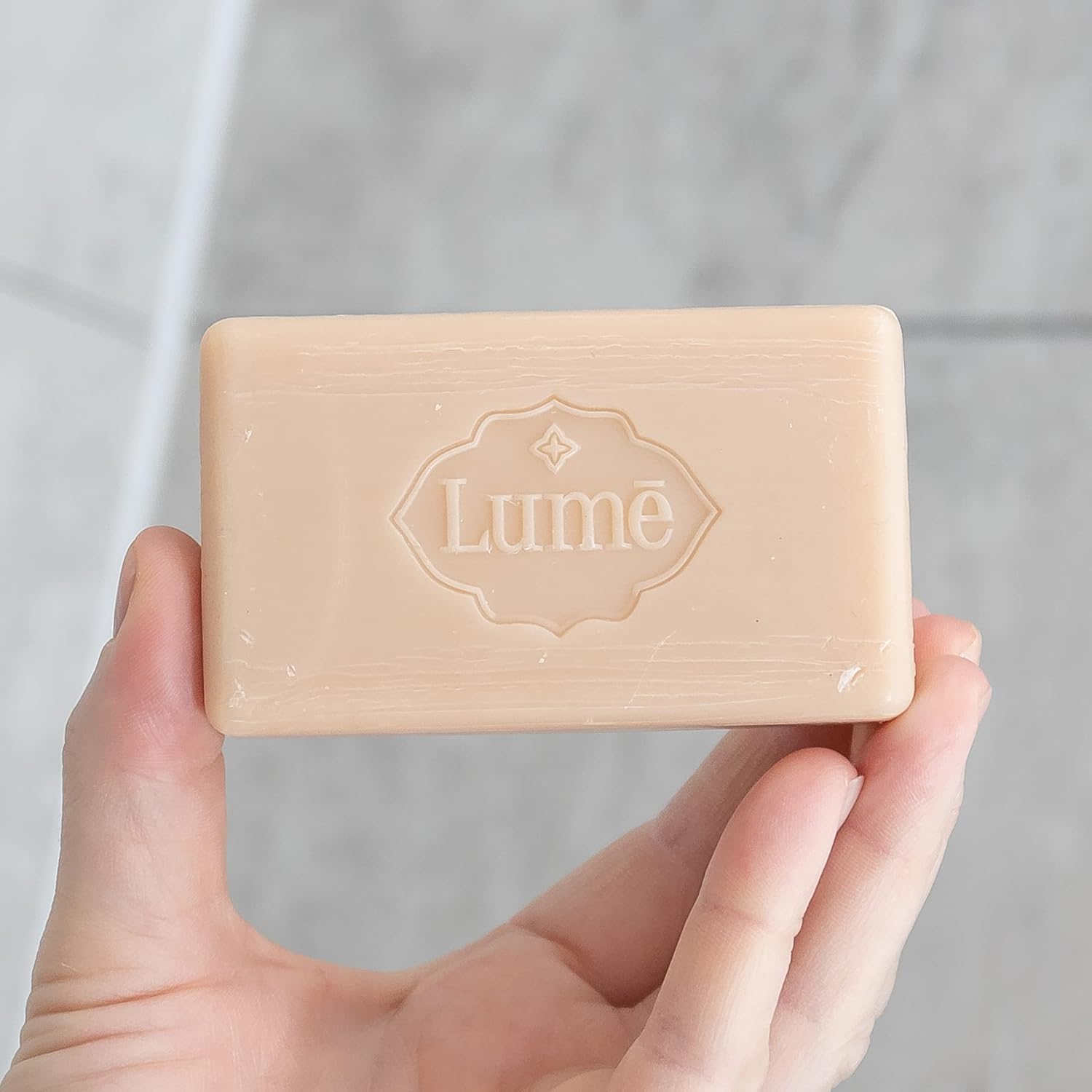 Lume Triple Milled Bar Soap - Rich Moisture & Gentle Cleansing - Paraben Free. Phthalate Free. Skin Safe - 5 ounce (Lavender Sage)