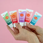 Lume Whole Body Deodorant 5 Pack Sampler - Invisible Cream Minis - 72 Hour Odor Control - Aluminum & Baking Soda Free (Clean Tangerine. Lavender Sage. Peony Rose. Toasted Coconut. Unscented)