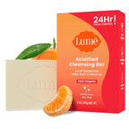 Lume Acidified Body Cleansing Bar - 24 Hour Odor Control - Removes Odor Better than Soap