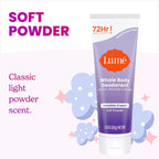 Lume Whole Body Deodorant - Invisible Cream Tube - 72 Hour Odor Control - Aluminum Free. Baking Soda Free. Skin Safe - 3.0 ounce (Pack of 2) (Soft Powder)
