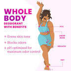 Lume Whole Body Deodorant - Smooth Solid Stick - 72 Hour Odor Control - Doctor Developed - Aluminum Free. Baking Soda Free and Skin Loving - 2.6 Ounce (Pack of 3) (Vanilla Bliss)