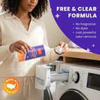 Lume Clothing Odor & Stain Remover – Laundry Booster & Soak – Removes Body Odor from Clothes – Powerful Odor-Eliminating Enzyme Formula Boosts Detergent Performance – Fragrance-Free & Dye-Free – 8 fl oz (Pack of 2)