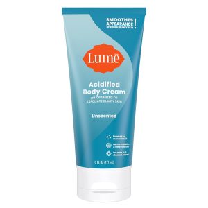 Lume Acidified Body Cream - Smooth Appearance of Rough. Bumpy Skin