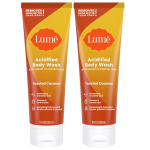 Lume Acidified Body Wash - 24 Hour Odor Control - Removes Odor Better than Soap - Moisturizing Formula