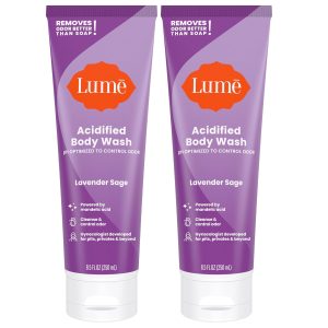 Lume Acidified Body Wash - 24 Hour Odor Control - Removes Odor Better than Soap - Moisturizing Formula